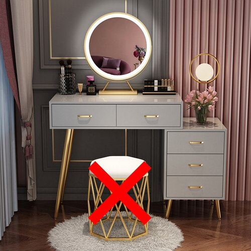 Bedroom Vanities Small Modern Schminktisch Set Bedroom Minimalist Furniture Dressing Table Set