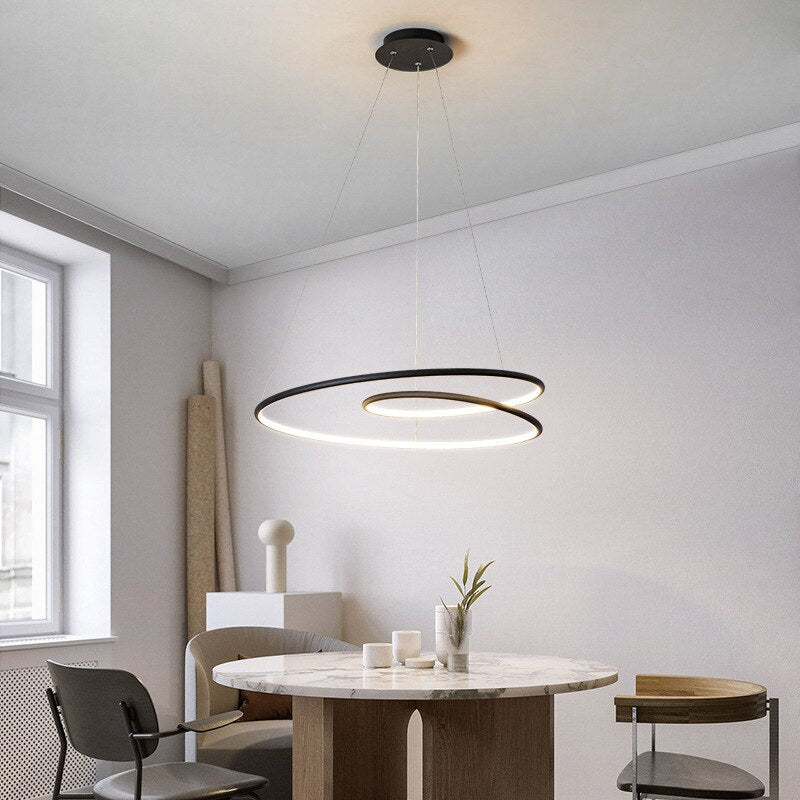 Pendant Light Modern Led  Ring Hanging Pendant Lights