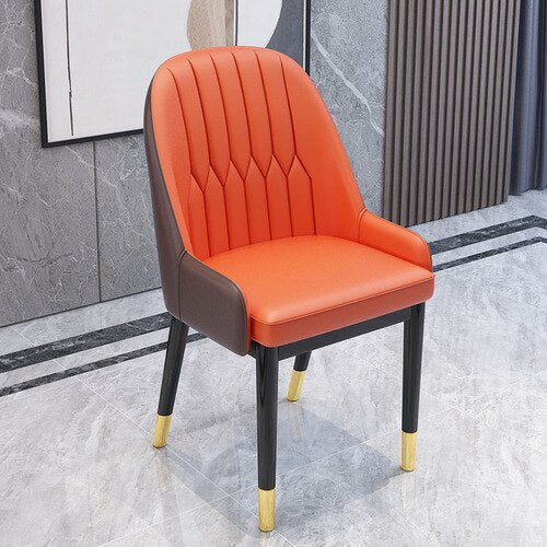 Round Chair Simple and Light Nordic Dining Chair Home Armchair Stool Desk Furniture