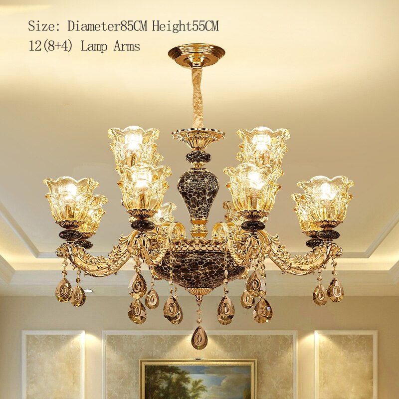 Chandelier Minimalist Ceramic Crystal Lamps Chandeliers