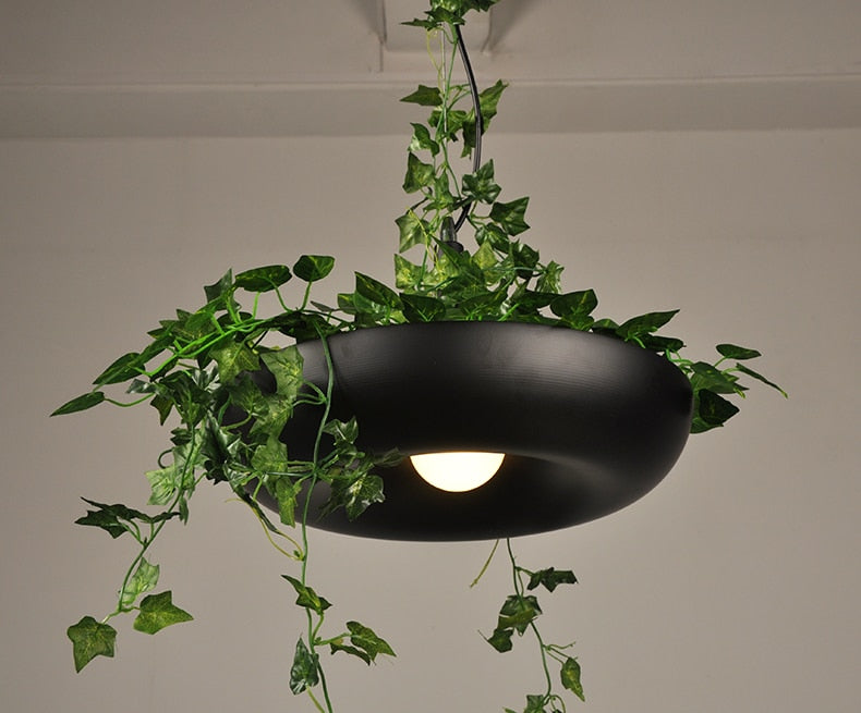 Pendant Light Nordic Plant DIY Led Lights Flower Pot Hanging Pendant Lights