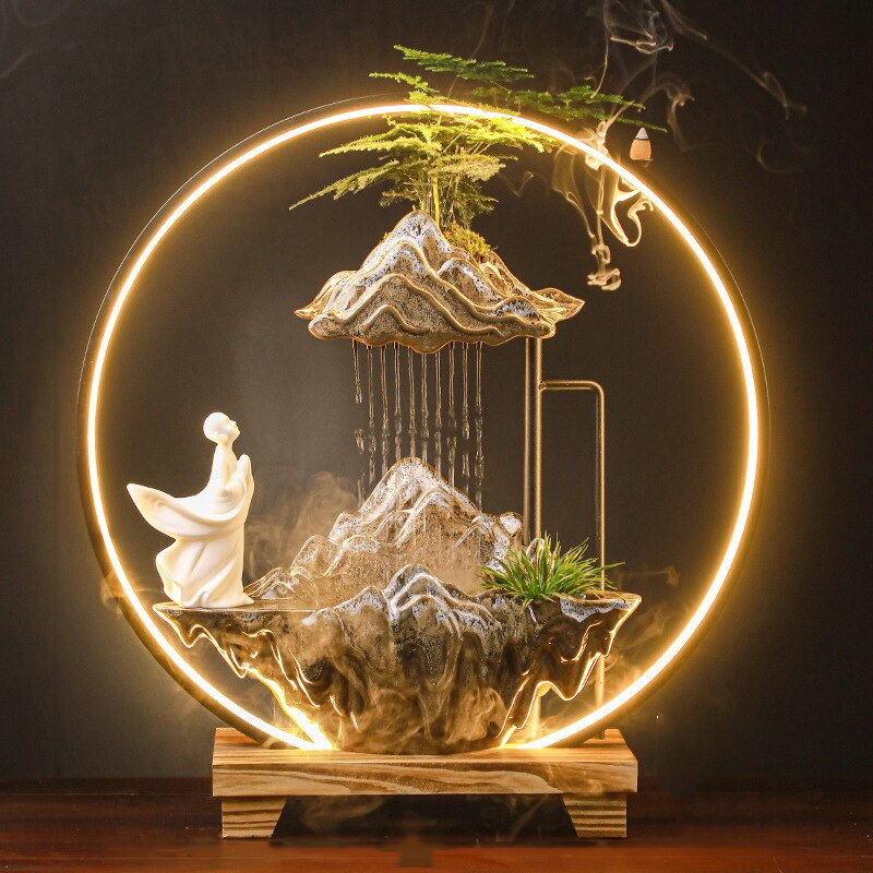 Incense Burner Lamp Zen Smoke Incense Burners Living Room Vaporizador Decoration