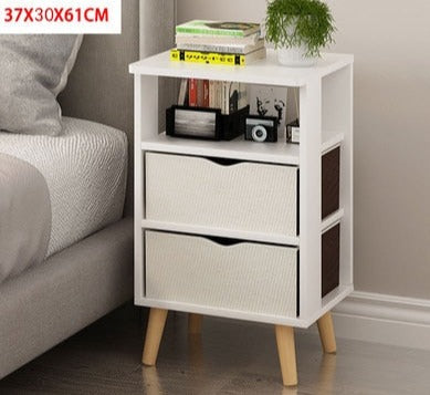 Bedside Cabinet Dormitory Storage Nightstands Bedroom Bedside Nachttisch