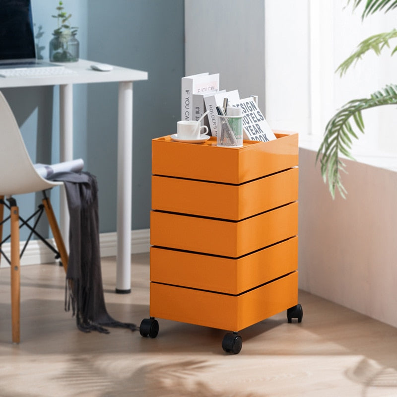 Bedside Cabinet Bedroom Bedside Nachttisch 360 Rotating Storage Nightstands