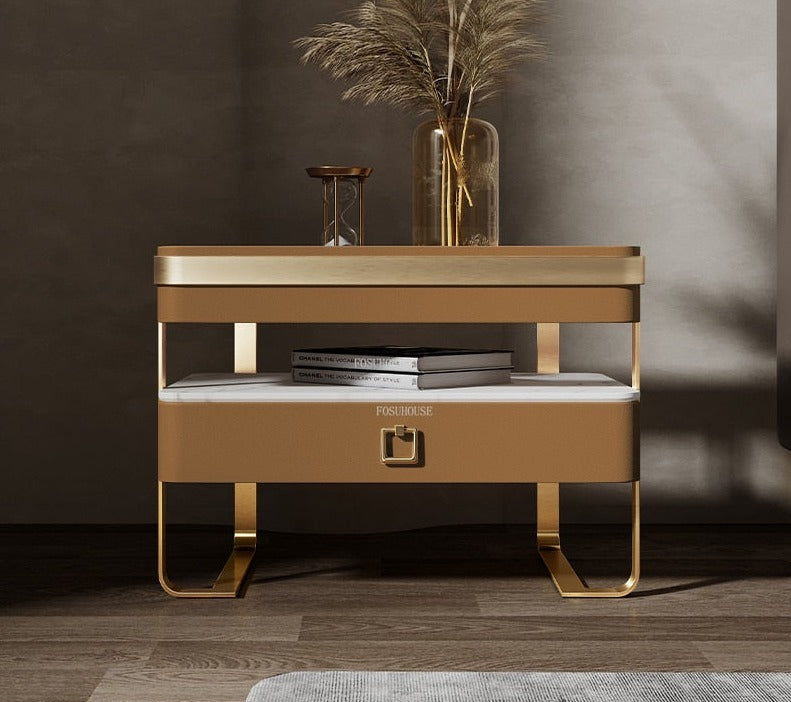 Bedside Cabinet Bedroom Nachttisch Luxury Italian Home Creative Bedside Nightstands