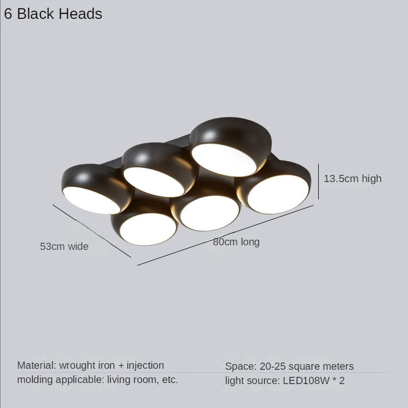 Ceiling Light Fixture Nordic White Led Modern Interior Ceiling Lights