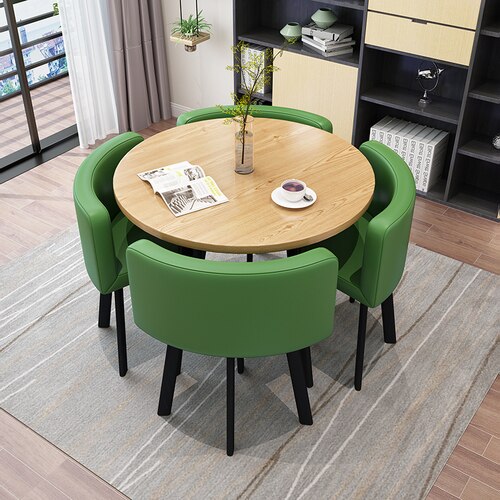 Dining Table Sets Kitchen & Dining Furniture Sets Simple Leisure Round Esstisch Sets