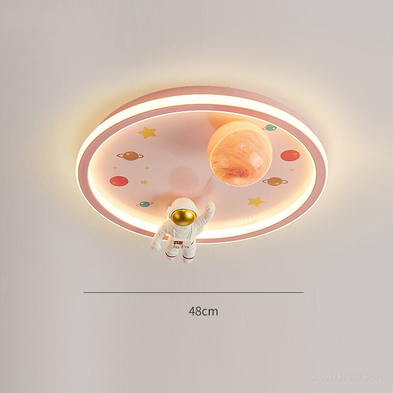 Children's Room Lighting Decor Cosmonaut Kids Led Lights