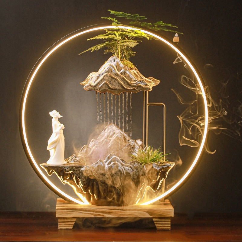 Incense Burner Lamp Zen Smoke Incense Burners Living Room Vaporizador Decoration