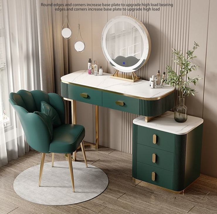 Bedroom Vanities Light Luxury Solid Wood Schminktisch Set Dressing Table Sets