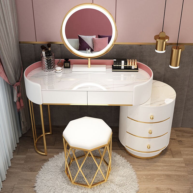 Dressing Table Sets Nordic Luxury Schminktisch Set Bedroom Vanities Storage Cabinets