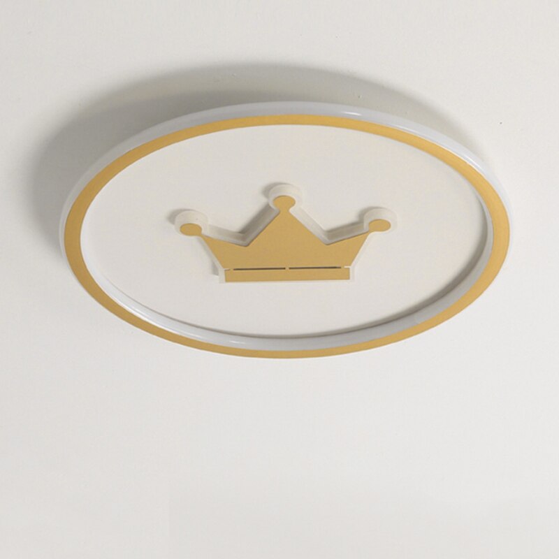 Ceiling Light Warm Lighting Fixture Creative Crown Indoor Modern Led Ceiling Lights