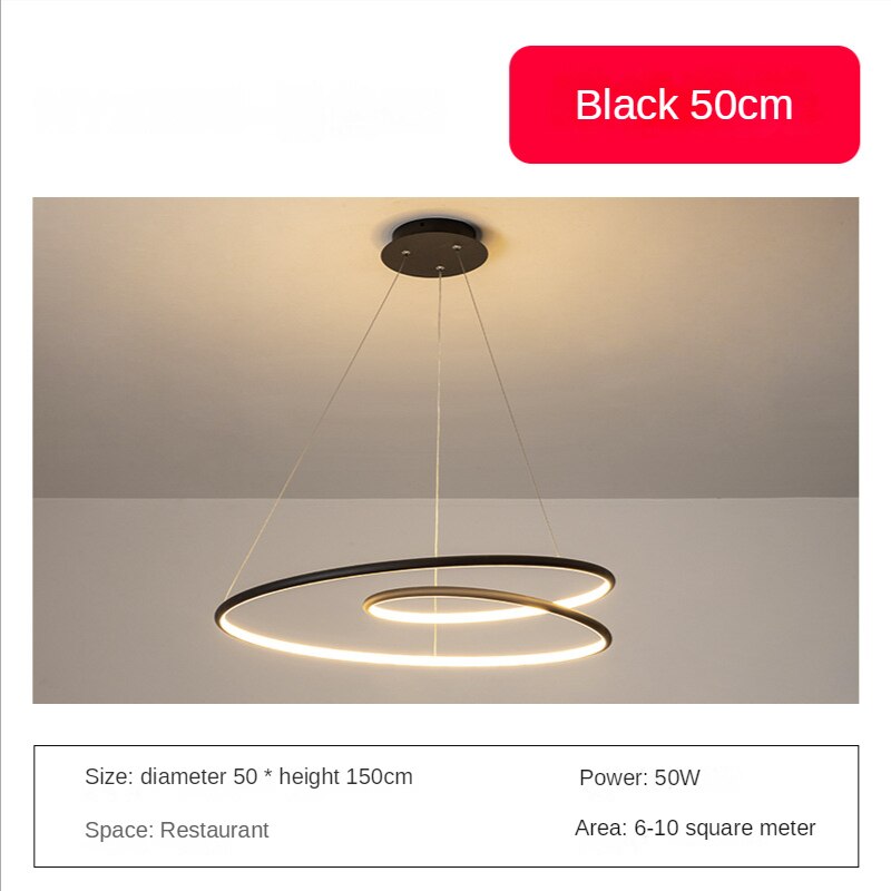 Pendant Light Modern Led  Ring Hanging Pendant Lights