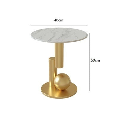 Coffee Table Marble Metal Couchtisch Creative Modern Side Tables