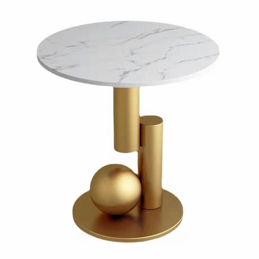 Coffee Table Marble Metal Couchtisch Creative Modern Side Tables