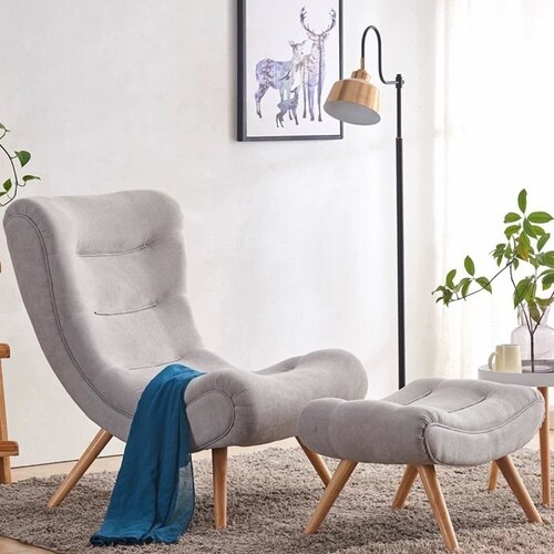 Wing Chair Home Furniture Creative Luxury Sessel Leisure Back Wingchairs