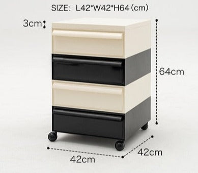 Bedside Cabinet Bedroom Bedside Nachttisch American Plastic Nightstands