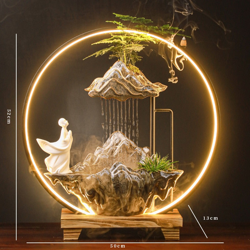 Incense Burner Lamp Zen Smoke Incense Burners Living Room Vaporizador Decoration