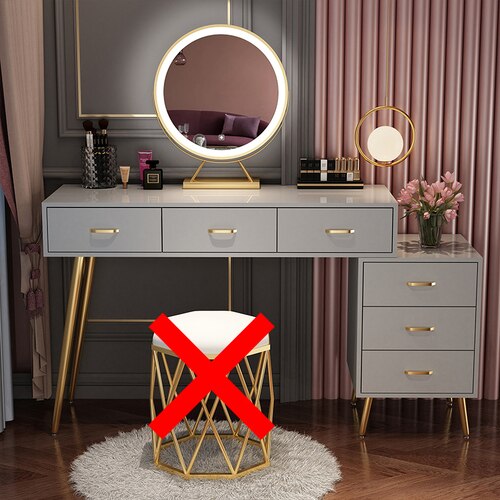 Bedroom Vanities Small Modern Schminktisch Set Bedroom Minimalist Furniture Dressing Table Set