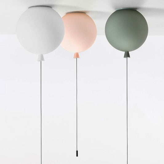 Children's Room Lighting Macarone Frosted Balloon Simple Modern Led Ceiling Lights