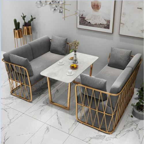 Sofa Set Living Room Balcony Courtyard Leisure Sofas Tables Sets