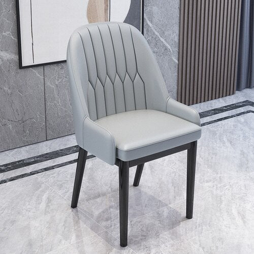 Round Chair Simple and Light Nordic Dining Chair Home Armchair Stool Desk Furniture