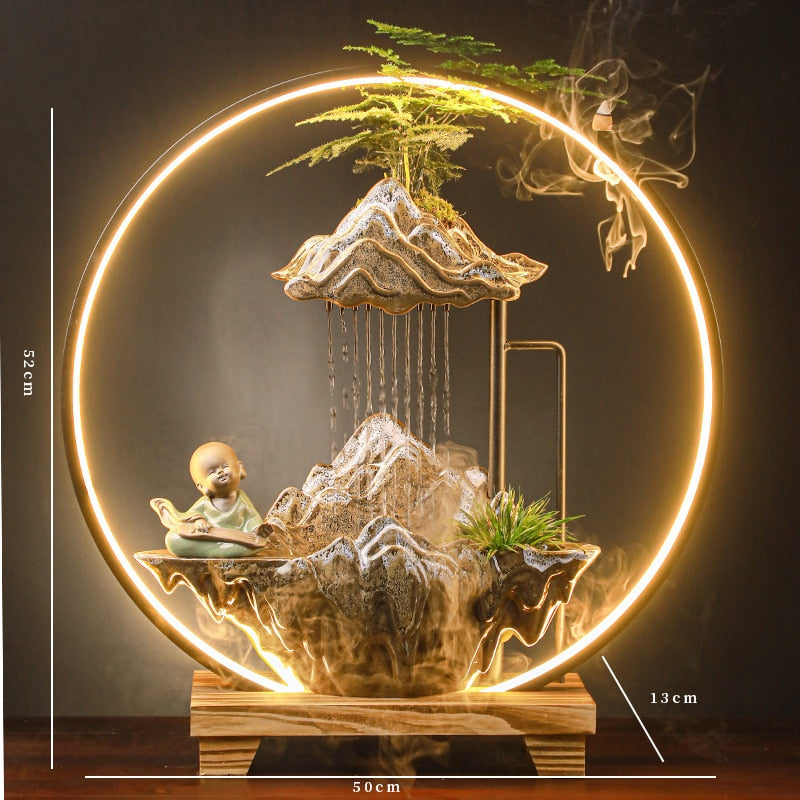 Incense Burner Lamp Zen Smoke Incense Burners Living Room Vaporizador Decoration