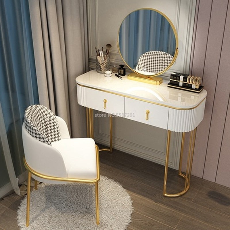 Bedroom Vanities Minimalist Schminktisch Set Bedroom Furniture Dressing Table Set