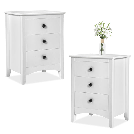 Bedside Cabinet 2pcs Nightstands Bedroom Bedside Nachttisch