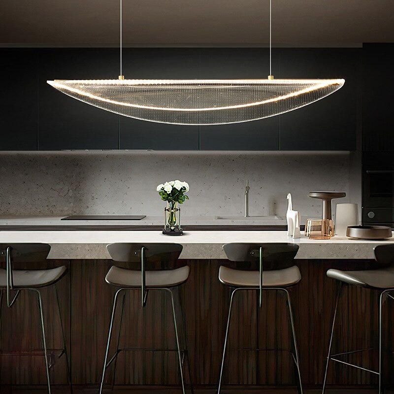 Pendant Light Nordic Led Modern Dining Strip Interior Pendant Lights