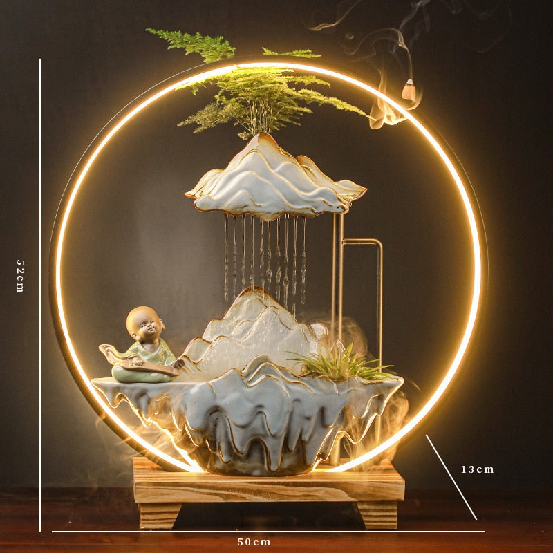 Incense Burner Lamp Zen Smoke Incense Burners Living Room Vaporizador Decoration