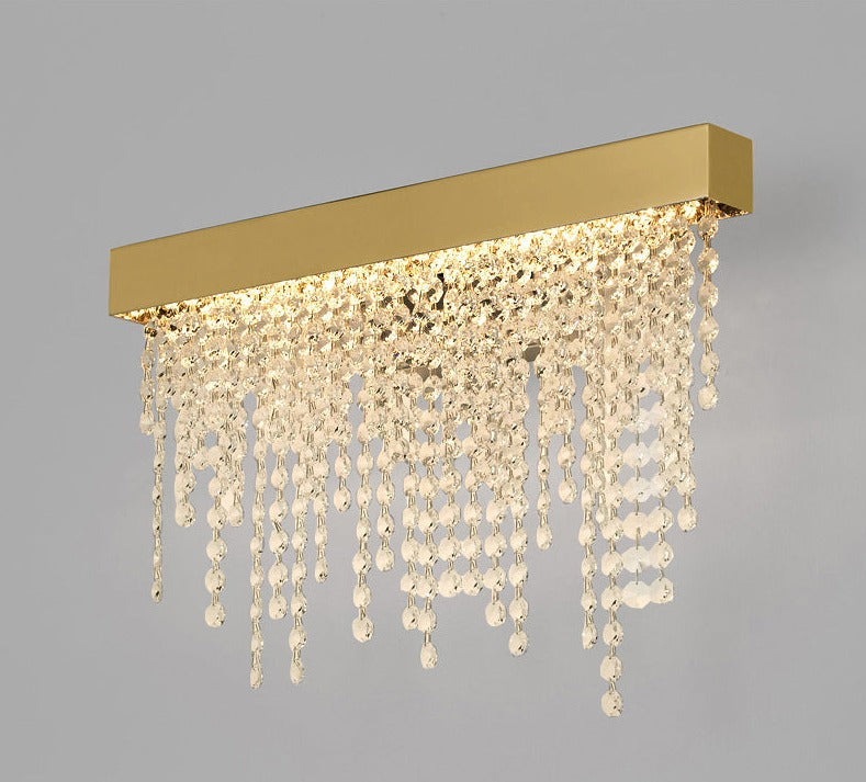 Wall Lamps Modern Crystal Gold Sconce Bedside Wall Lights