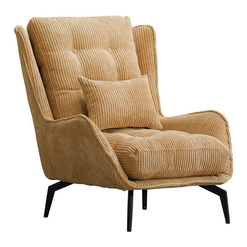 Wing Chair Nordic Flannel Living Room Retro Personality Designer Light Wing Chairs