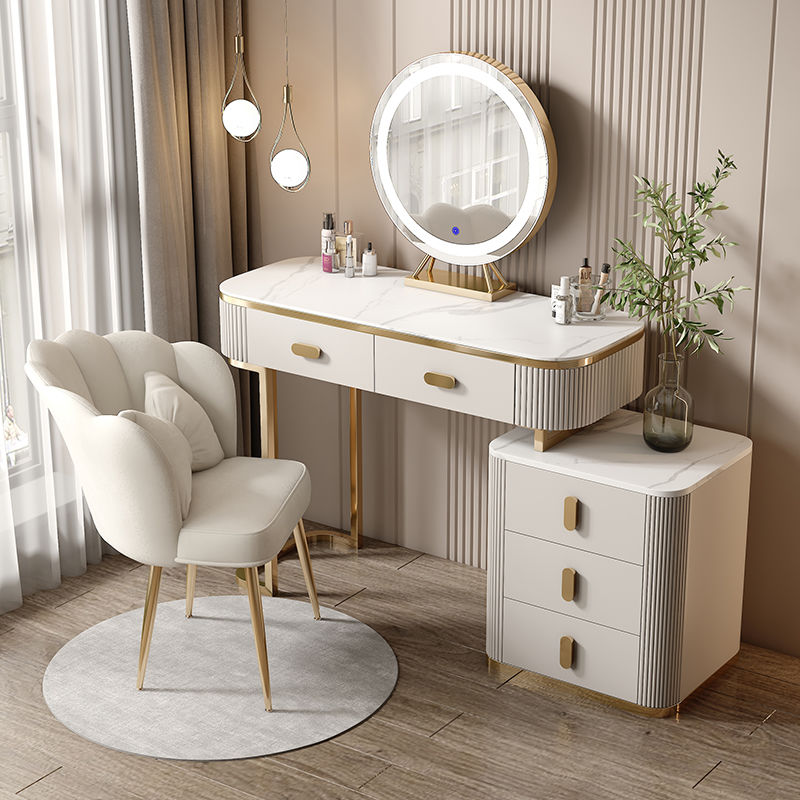 Bedroom Vanities Light Luxury Solid Wood Schminktisch Set Dressing Table Sets