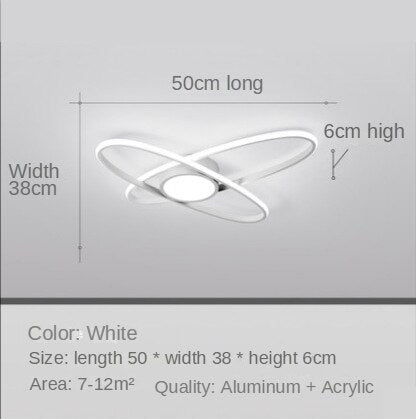 Ceiling Light Simple Modern Nordic Hallway Ring Interior Ceiling Lights