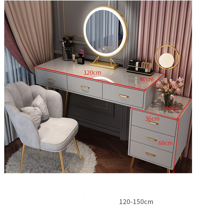 Bedroom Vanities Small Modern Schminktisch Set Bedroom Minimalist Furniture Dressing Table Set