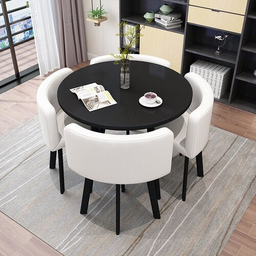 Dining Table Sets Kitchen & Dining Furniture Sets Simple Leisure Round Esstisch Sets