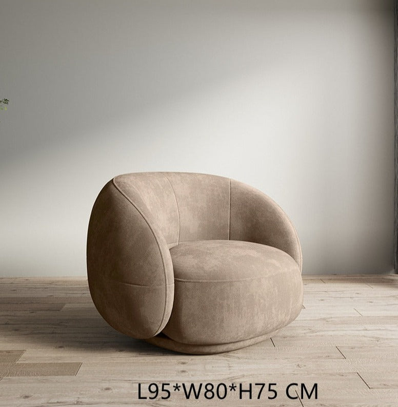 Couch Home Furniture Arc Combination Special-Shaped Lamb Cashmere Studio Couches