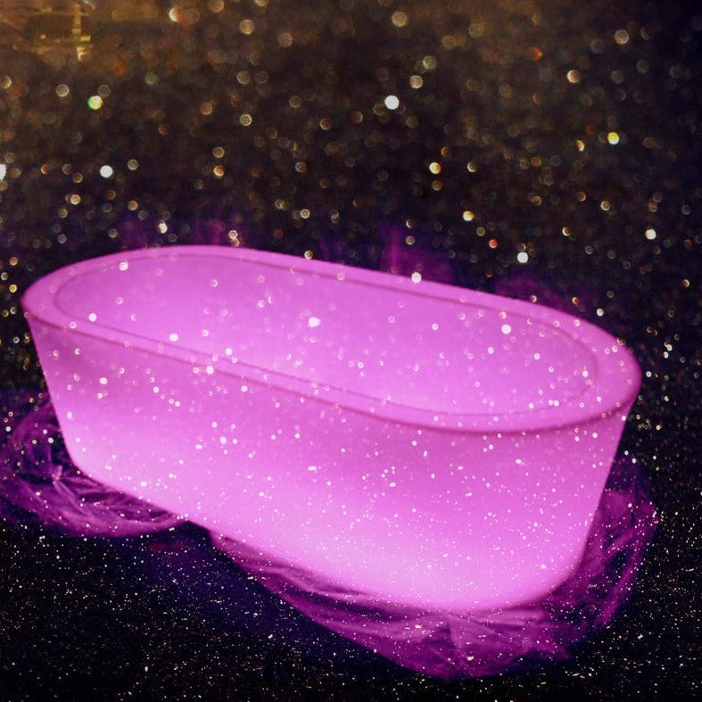 Bathroom Furniture Bathtub LED Luminous Personalized Home Advanced Color Bathtub