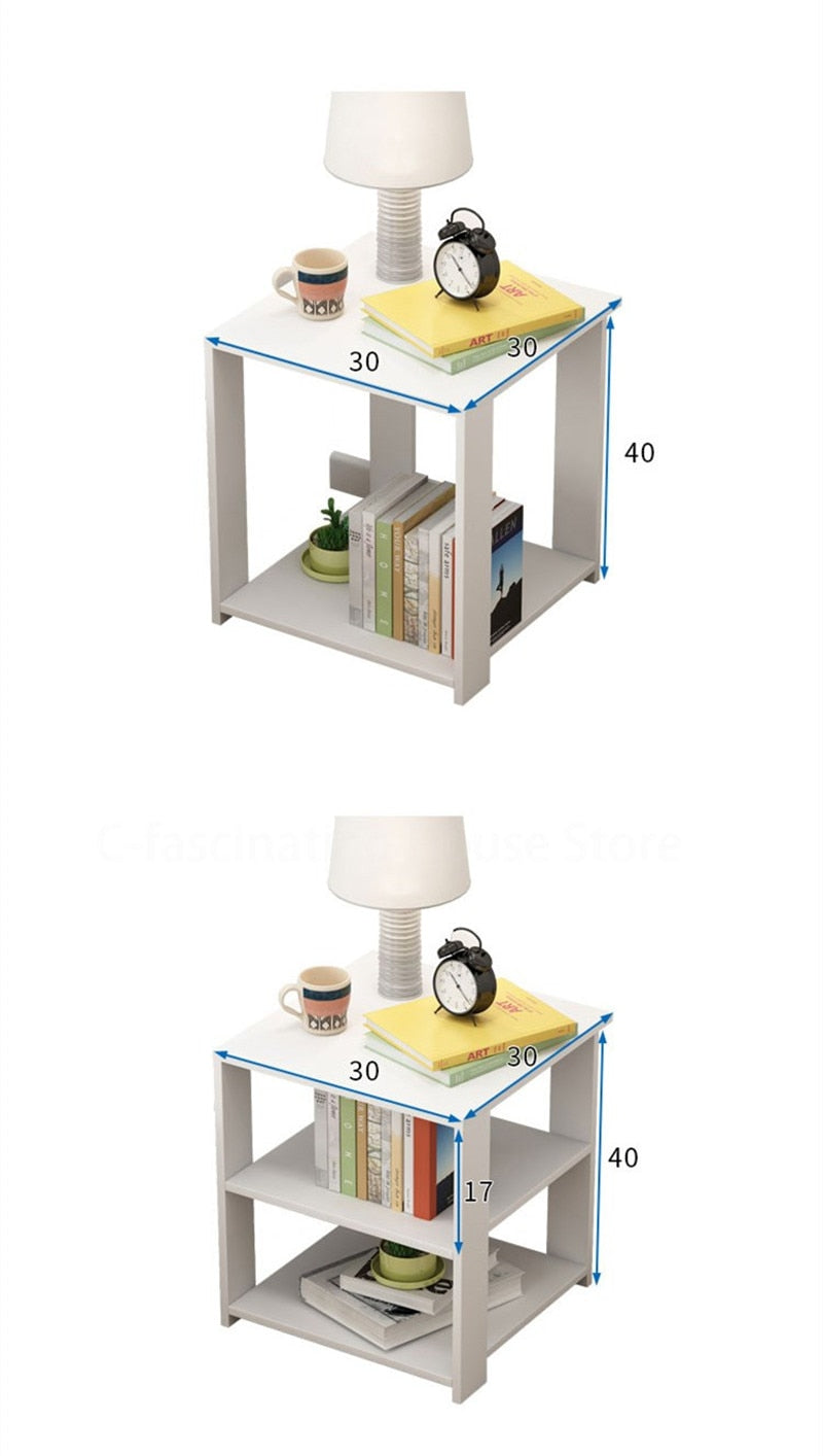 Bedside Cabinet Dormitory Storage Nightstands Bedroom Bedside Nachttisch