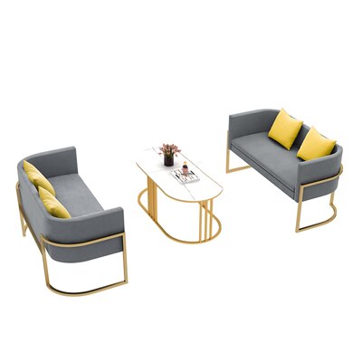 Sofa Set Living Room Leisure Simple Modern Sofas Tables Sets