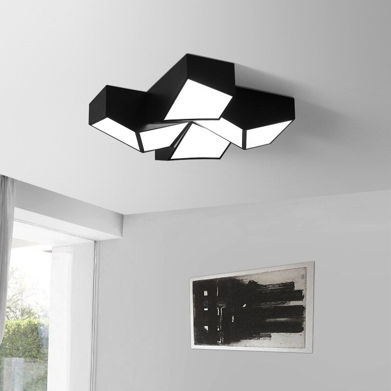 Ceiling Light Modern Geometric Fixture Nordic Indoor Ceiling Lights