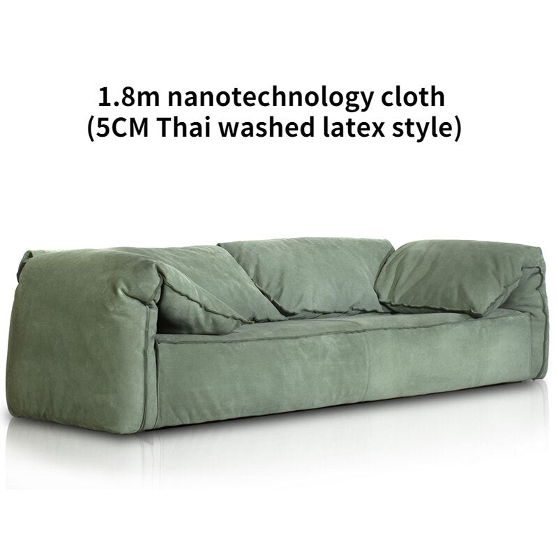 Sofa Nordic Lazy Wind Down Technology Cloth Elephant Ear Ultra Soft Sofas