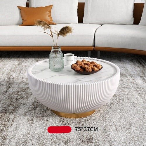 Coffee Tables Home Round Creative Designer Couchtisch Set Side Tables Set 