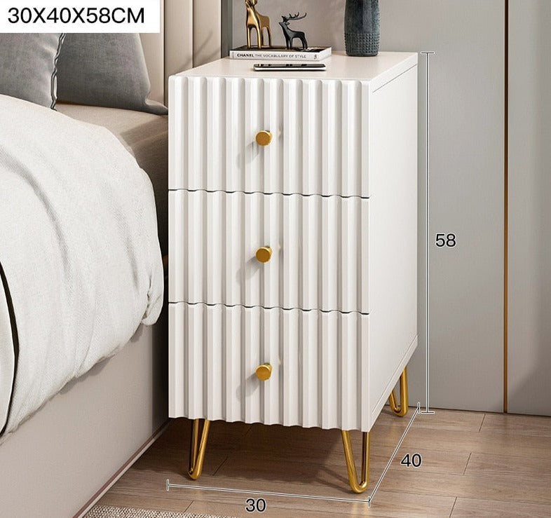 Bedside Cabinet Wood Bedroom Nightstands Bedside Nachttisch