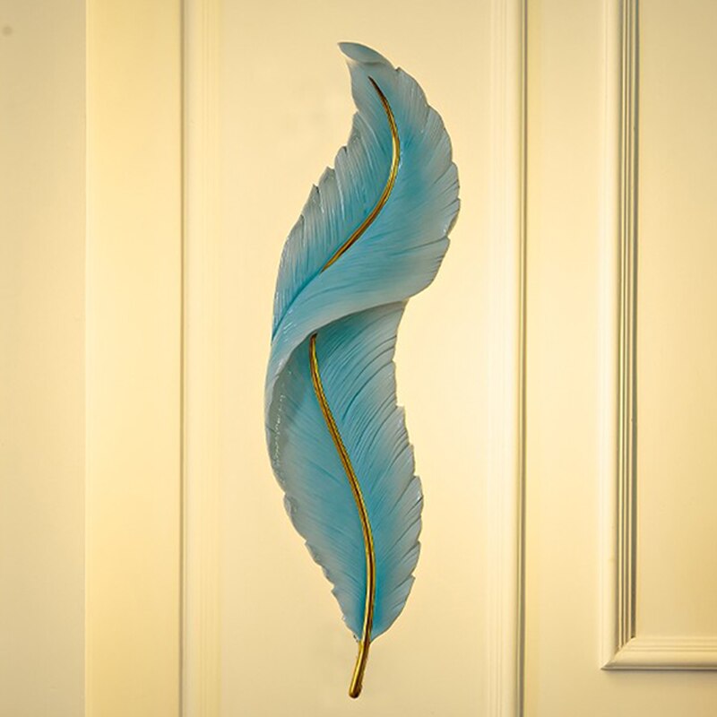 Wall Lamps Modern Feather Bedside LED Wall Lights