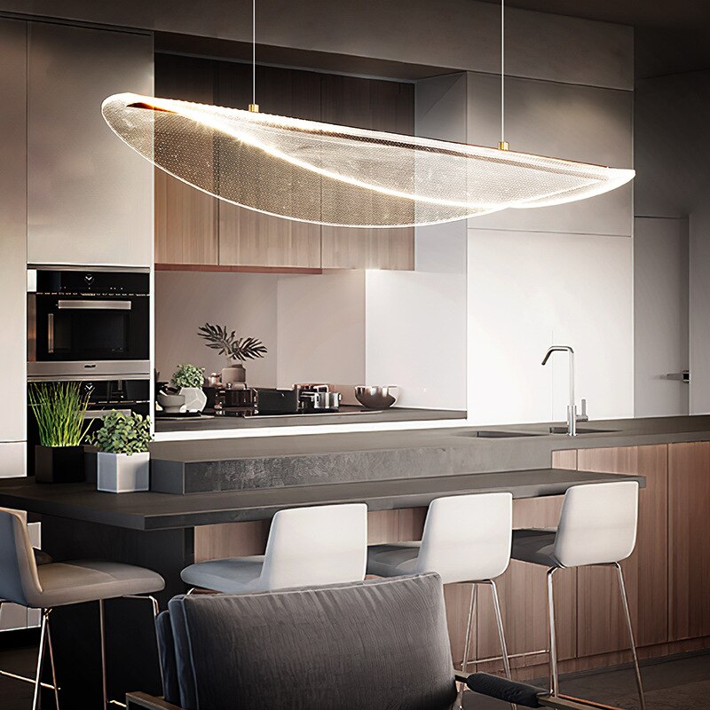 Pendant Light Nordic Led Modern Dining Strip Interior Pendant Lights