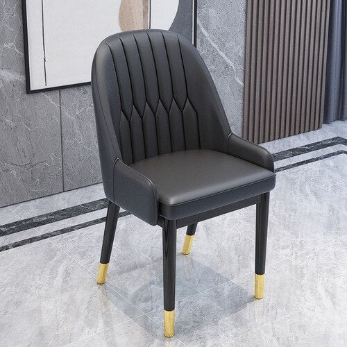 Round Chair Simple and Light Nordic Dining Chair Home Armchair Stool Desk Furniture