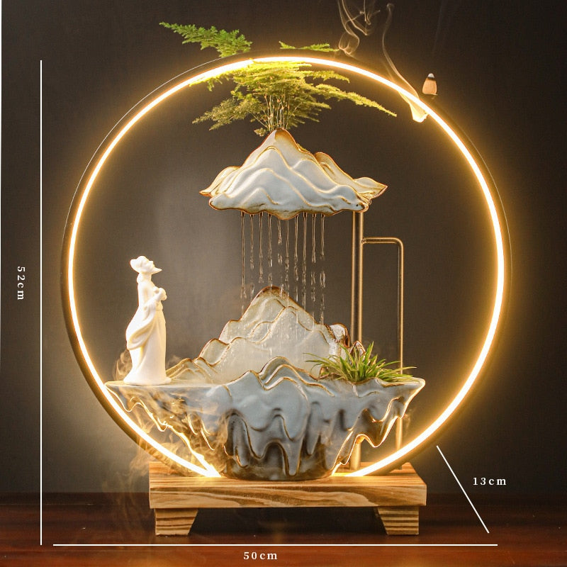 Incense Burner Lamp Zen Smoke Incense Burners Living Room Vaporizador Decoration