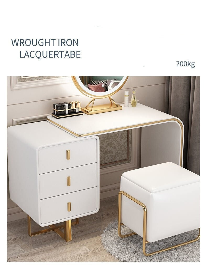 Dressing Table Set Vanity Nordic Ins Bedroom Furniture Luxury Schminktisch Set